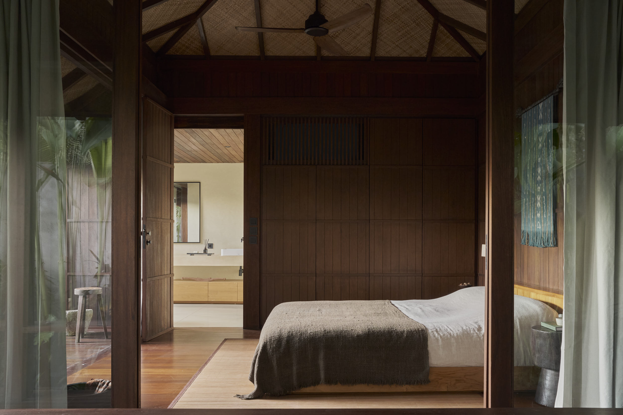 Landscape view of rumah haruku's bedroom