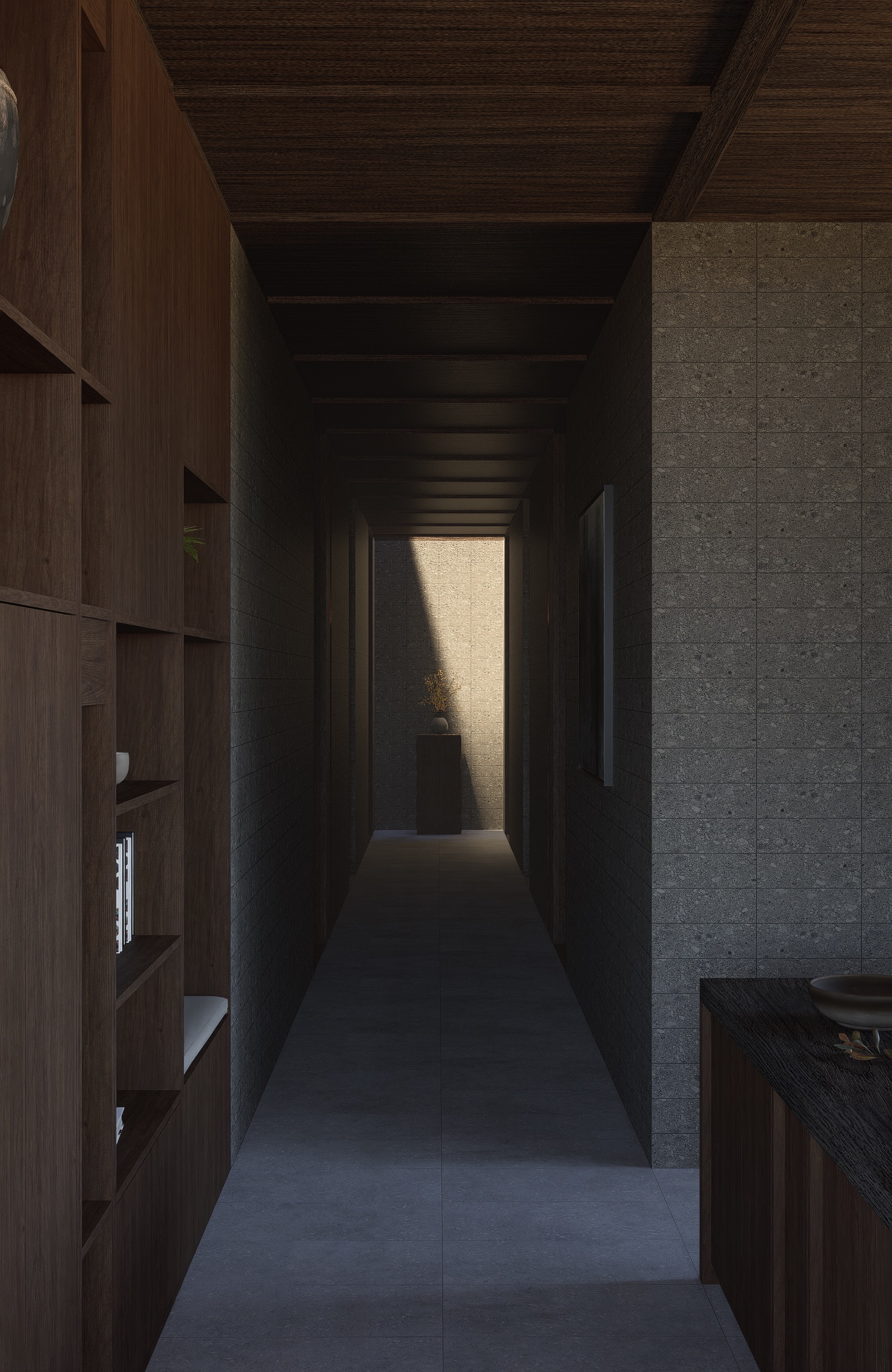 corridor of umah meno residence